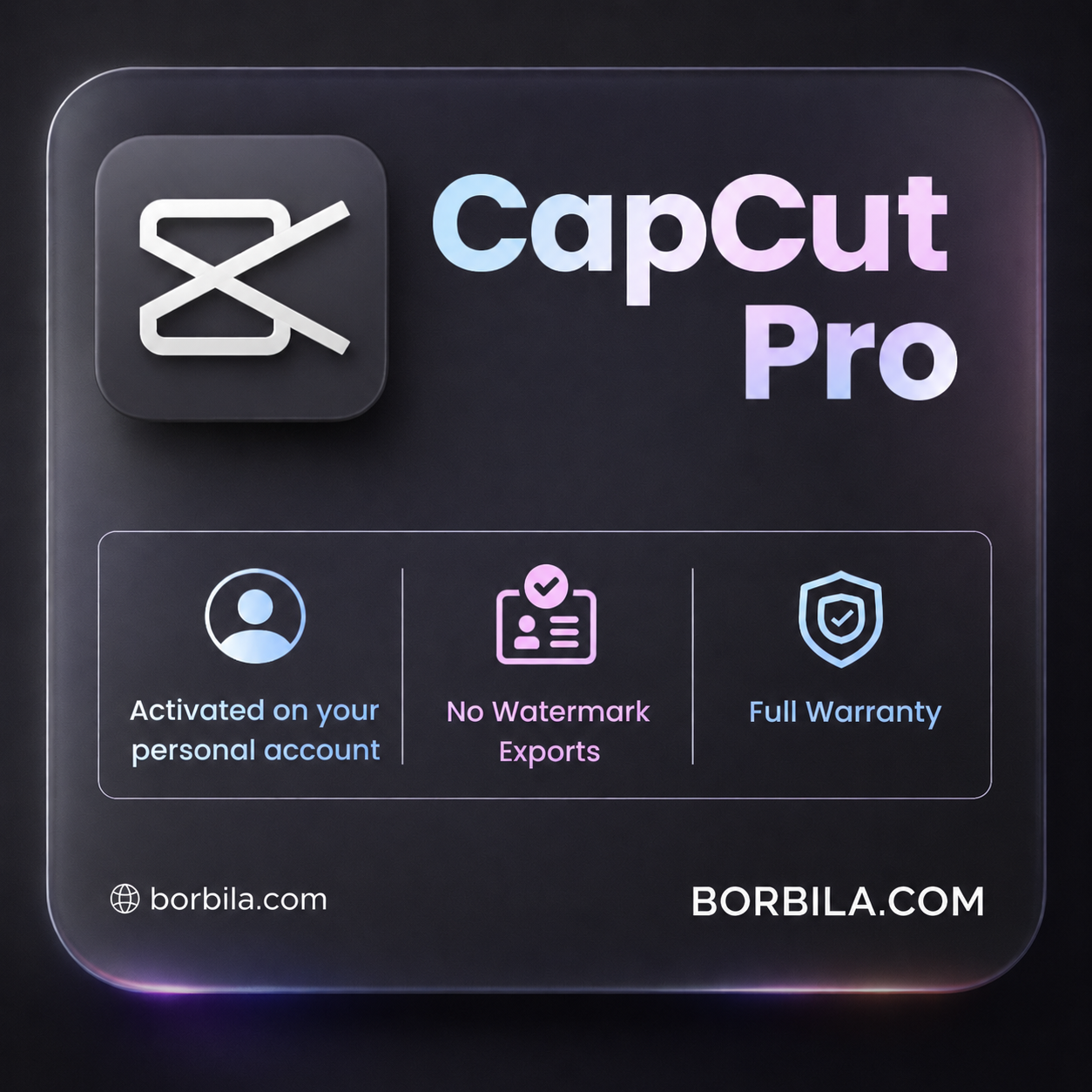 CapCut Pro Personal Account